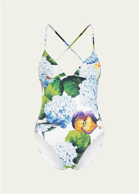 dolce gabbana halter swimsuit.